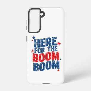 Coque Samsung Galaxy Ici pour le Boom 4 juillet Patriotic