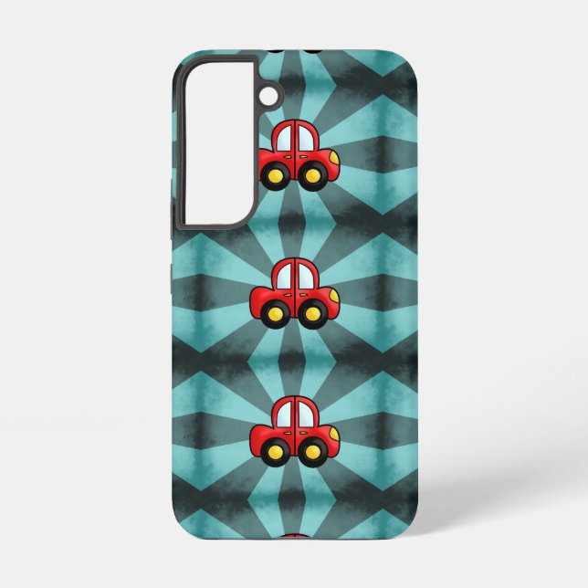 Coque Samsung Galaxy Illustration de voiture (Verso)