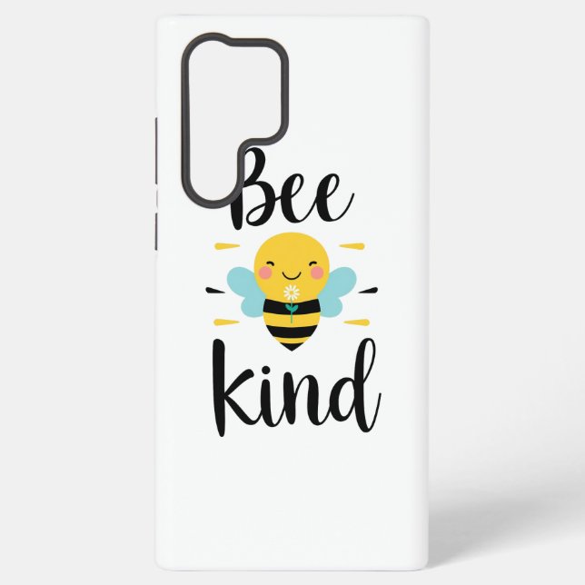 Coque Samsung Galaxy Illustration Whimsical et Kind Bee (Verso)