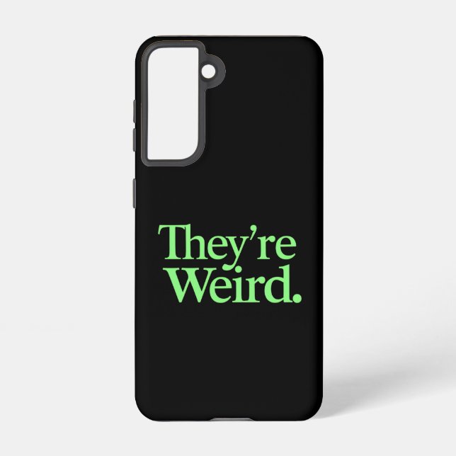 Coque Samsung Galaxy Ils sont bizarres président des élections de 2024  (Verso)