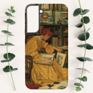 Coque Samsung Galaxy Impression d'art pour amateur de livres anciens   