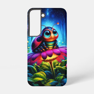 Coque Samsung Galaxy Insecte magique dans une forêt nocturne lumineuse