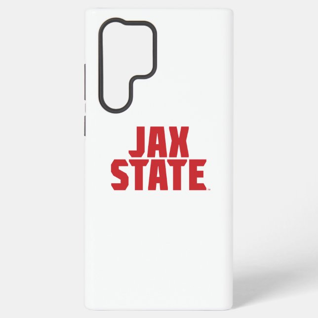 Coque Samsung Galaxy Jacksonville State University JAX STATE Bold Red (Verso)