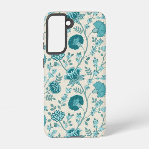 Coque Samsung Galaxy Jacobean Floral Big Motif Tee sur Crème