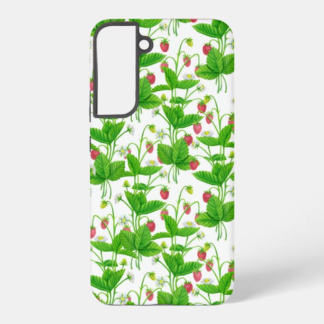 Coque Samsung Galaxy Jardin aux fraises (Verso)