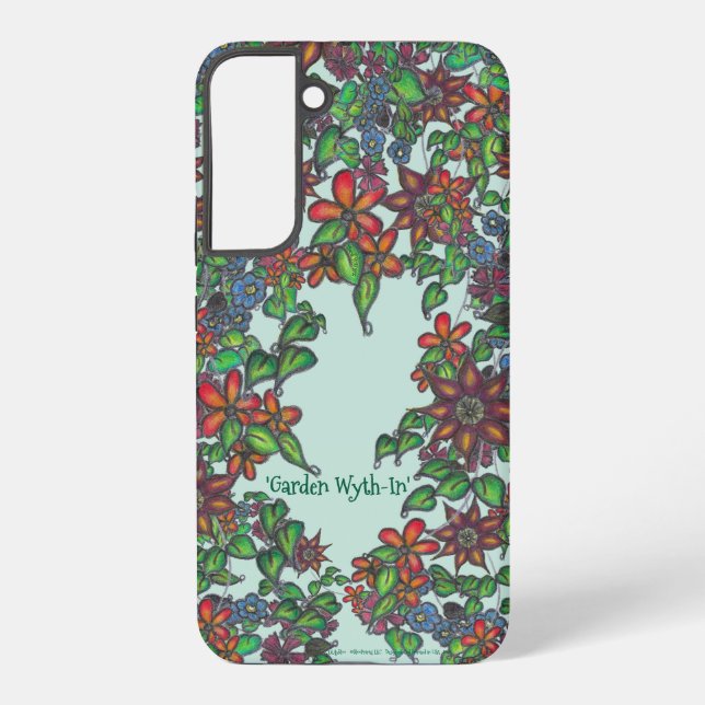 Coque Samsung Galaxy *'Jardin Wyth-In' design (Verso)