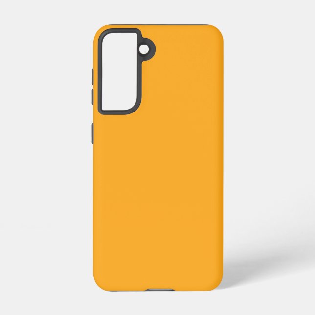 Coque Samsung Galaxy Jaune clair (Crayola) (couleur solide) (Verso)