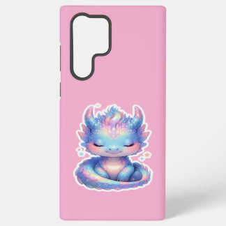Coque Samsung Galaxy Joli bébé dragon pastel