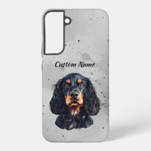 Coque Samsung Galaxy Joli chien Springer Spaniel  animal familier nom p