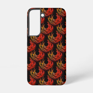 Coque Samsung Galaxy Joli motif d'art abstrait bohème élégant moderne #