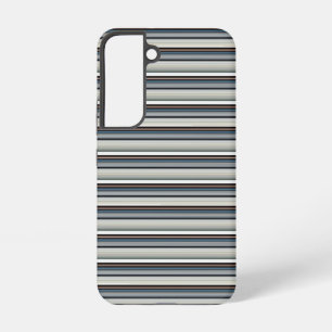 Coque Samsung Galaxy Jolies rayures grises et blanches