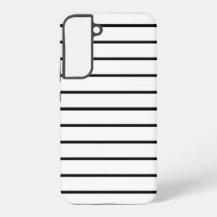 Coque Samsung Galaxy Jolies rayures noires et blanches