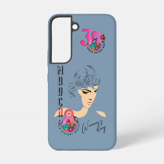 Coque Samsung Galaxy Journée internationale de la femme | (Verso)