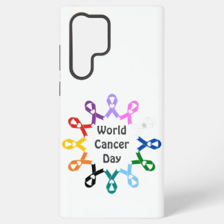 Coque Samsung Galaxy Journée mondiale du cancer du sein poumon Colon Li