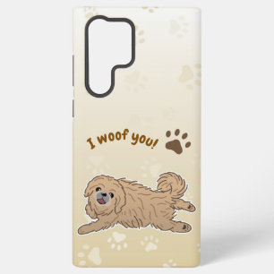 Coque Samsung Galaxy Joyeux Amoureux des chiens Pekingese Je Vous Oubli