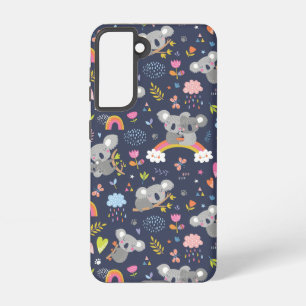 Coque Samsung Galaxy Koala Rainbow Love Motif