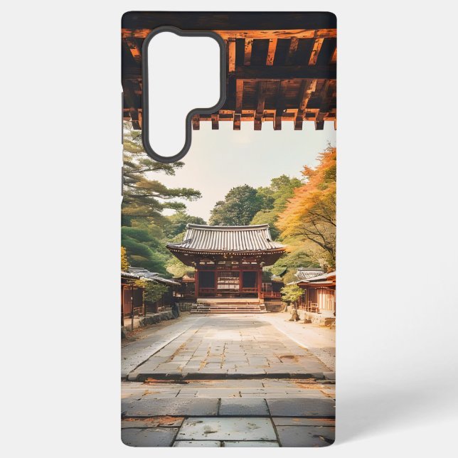 Coque Samsung Galaxy Komorebi - The Sun-Drenched Temple (Verso)