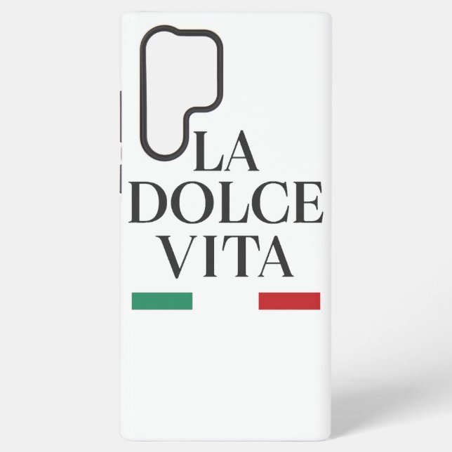 Coque Samsung Galaxy La Dolce Vita Téléphone italien (Verso)
