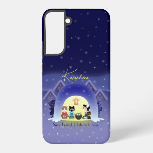 Coque Samsung Galaxy La fête de neige d'Edo-Neko