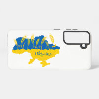 La typographie ukrainienne et l'oreille au blé sur