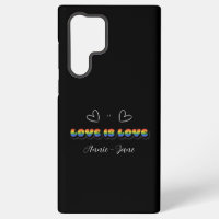 L'amour est un arc-en-ciel LGBTQ de l'amour