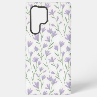 Coque Samsung Galaxy Lavande Prairie Chuchotement | Douce Fleur Sauvage