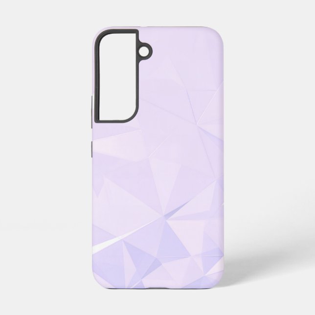 Coque Samsung Galaxy Lavender Polygon Geometric (Verso)