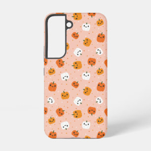 Coque Samsung Galaxy Le Citrouille Cute Kawaii fait face au Motif