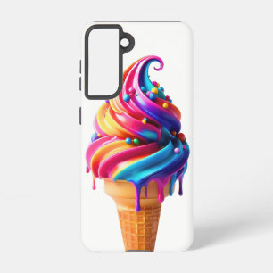 Coque Samsung Galaxy Le cône de glace classique de SlipperyJoe's vibran