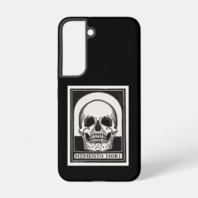 Coque Samsung Galaxy Le crâne Memento Mori (Verso)