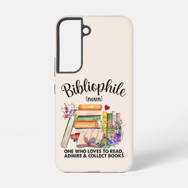 Coque Samsung Galaxy Le délice du ver de livre (Verso)