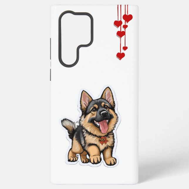 Coque Samsung Galaxy Le mignon chien errant 🐾 🐶 | Coque coque S23 (Verso)