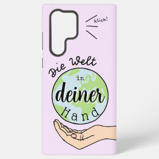 Coque Samsung Galaxy Le monde dans ta main