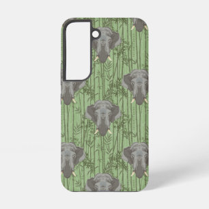 Coque Samsung Galaxy Le Motif blanc des éléphants majestueux Lotus