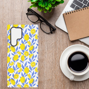 Coque Samsung Galaxy Lemons Bleu Méditerranée