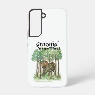 Coque Samsung Galaxy Léopard fantôme de la jungle gracieuse