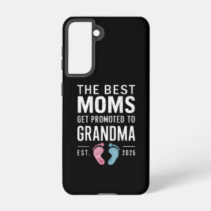 Coque Samsung Galaxy Les Meilleures Moms Sont Promues À Grandma Est 202