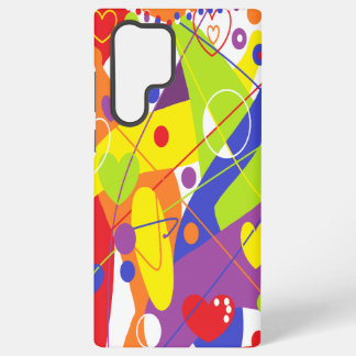 Coque Samsung Galaxy LGBTQ+ / PRIDE / Rainbow Conception abstraite joye