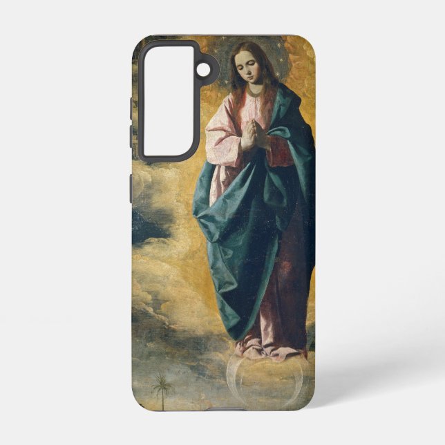 Coque Samsung Galaxy L'Immaculée Conception Radiance Céleste Art (Verso)