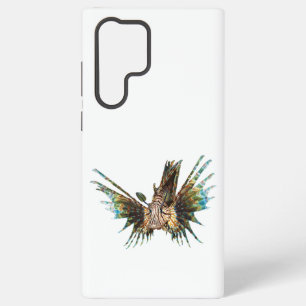 Coque Samsung Galaxy Lionfish - Conception abstraite - Découpe d'une ph