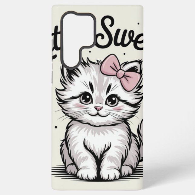 Coque Samsung Galaxy Little sweet Kitty (Verso)