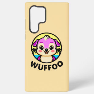 Coque Samsung Galaxy Logo d'animation de Wuffoo Adventures Chiot Kawaii