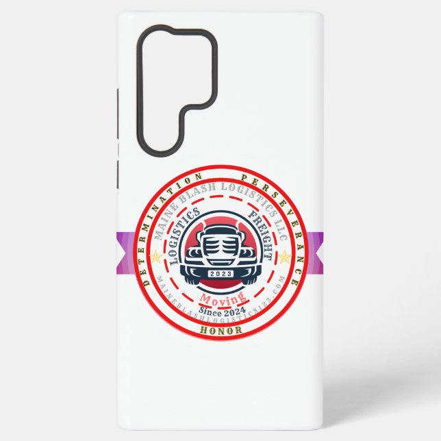 Coque Samsung Galaxy logo de couverture téléphonique (Verso)