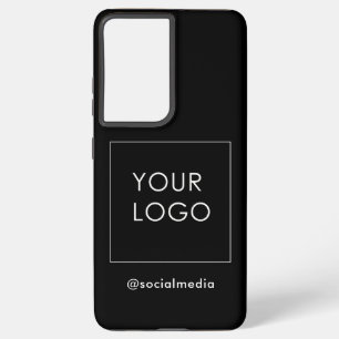 Coque Samsung Galaxy Logo de marque Black Company Business Modern