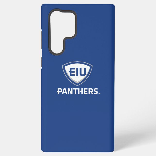 Coque Samsung Galaxy Logo Eastern Illinois Panthers Shield & Wordmark (Verso)
