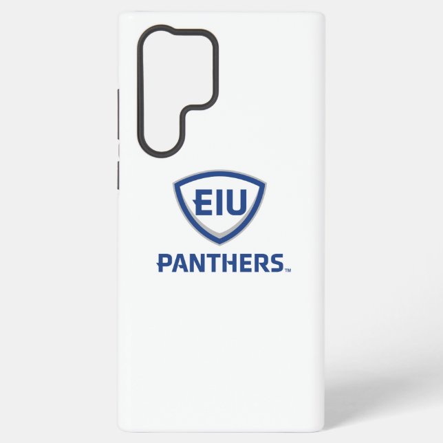 Coque Samsung Galaxy Logo Eastern Illinois Panthers Shield & Wordmark (Verso)