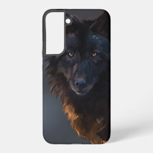 Coque Samsung Galaxy Loup noir
