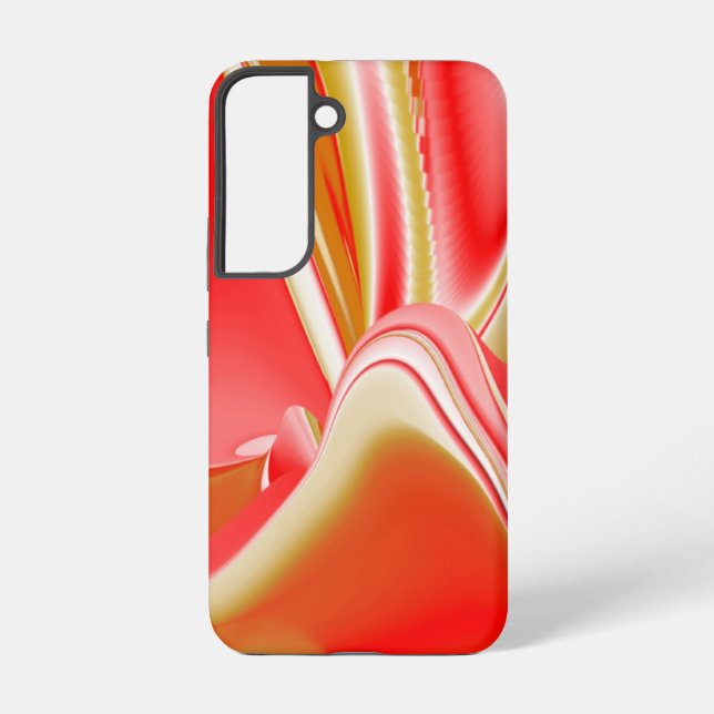 Coque Samsung Galaxy Love and Gold Abstrait 3D Rainbowart (Verso)