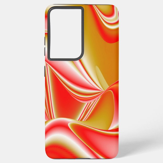 Coque Samsung Galaxy Love and Gold Abstrait 3D Rainbowart (Verso)