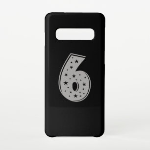 Coque Samsung Galaxy S10 Lucky Numéro 6 Joyeux anniversaire
